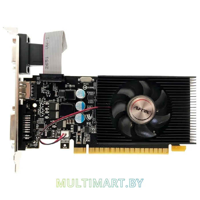 Видеокарта AFOX GeForce GT 610 2GB DDR3 (AF610-2048D3L7-V6)